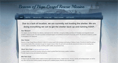 Desktop Screenshot of beaconofhopemission.org